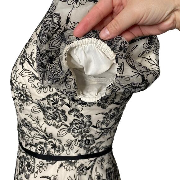 Gal Meets Glam Viola Raffia Embroidered Dress - Picture 9 of 15